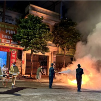 Pháp luật đời sống - Vĩnh Phúc nhiều vụ cháy được người dân nhanh chóng dập tắt khi mới hình thành