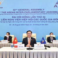 VOV - Quốc hội với cử tri: AIPA-42: Phát triển quan hệ hợp tác nghị viện trong lĩnh vực kỹ thuật số bao trùm hướng tới Cộng đồng ASEAN năm 2025