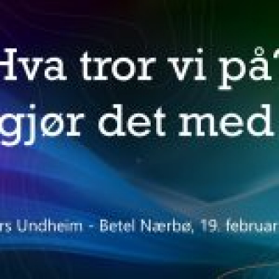 Taler Fra Betel Nærbø