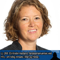 LL-268: Eli Kristin Aadland om tidlig innsats i Mat og helse-faget