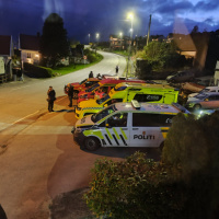 Bombedrama på Nedstrand ferjekai