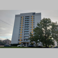 Daudzdzīvokļu māju atjaunošana: Jelgavā renovēta 12 stāvu māja