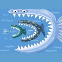 Ujeti veliko ali majhno ribo?