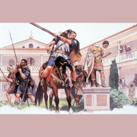 Varenās Romas impērijas un kareivīgo ģermāņu cilšu cīņas. 2. daļa