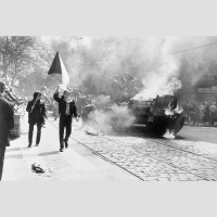 1968. gadā padomju karaspēks pāriet Čehoslovākijas robežu. Aculiecinieku atmiņas