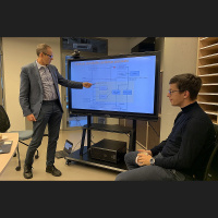 Izstrādāta Drošās telpas sistēma. Reportāža no LU Zinātņu mājas