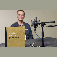 Sērijā 100 kartes iznākusi trešā grāmata Latvijas pilsētas 100 kartēs 