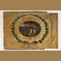 Karogu stāsti Rīgas vēstures un kuģniecības muzejā laiku laikos