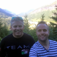 John Olav Lefdal på Flo skue