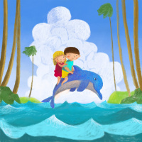 Bratec delfin, pripoveduje Sandi Pavlin, glasbenik Andrej Kopač