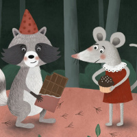 Ups in čokoladni dan, pripoveduje Marijana Brecelj, glasbenik Klemen Golner