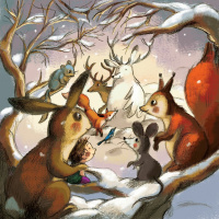 Prijateljska snežena pošast