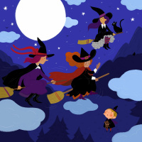 Tri čarovnije na noč