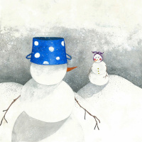 Zaljubljena snežaka