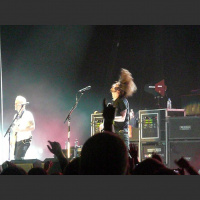 Po koncertu Foo Fighters