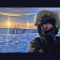 Hvordan har det vært å overnatte ute i vinterstormen? Bengt-Are Barstad