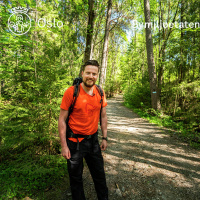 Østmarka med skogoppsynsleder Øystein