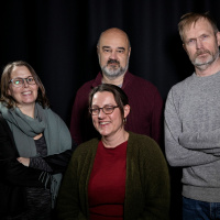 Siemens-bygget, Torget, Leutenhaven, EU-jubileum og The Julekalender. Med Margrethe Stang som gjest