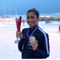 Episode med Nina Bansal Europa mester i teakwondo teknikk