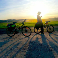 Pokretači 1.12. Biciklom od Beograda do Manhajma - Ana Novaković i Aleksandra Cvetković