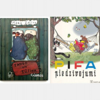 Lasām trīs mīļas grāmatiņas