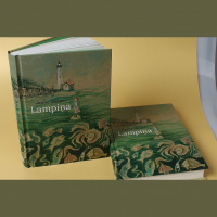 Stāsts par jūru, noslēpumainām radībām un drosmi. Anetes Shāpas grāmata Lampiņa