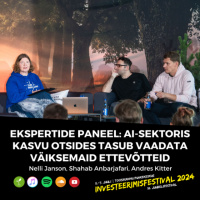 Ekspertide paneel: AI-sektoris kasvu otsides tasub vaadata väiksemaid ettevõtteid