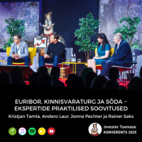 Euribor, kinnisvaraturg ja sõda ‒ ekspertide praktilised soovitused