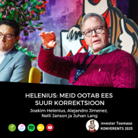 Helenius: meid ootab ees suur korrektsioon