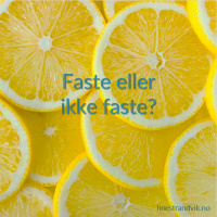 Faste eller ikke faste