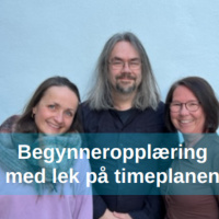 Begynneropplæring med lek på timeplanen på Fåvang skole