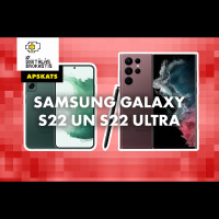 Viedtālruņu apskats: Samsung Galaxy S22 un S22 Ultra