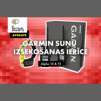 Garmin suņu izsekošanas ierīce Alpha 10  T5 #DigitālāsBrokastis apskatā