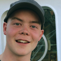 Casper (17) lar seg ikke skremme av fire uker på havet