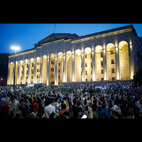 Moldova ieņem kursu uz Eiropu. Vēsturnieks Putins. Protesti Gruzijā