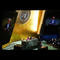 Palestīnu atzinušas 150 valstis. Krievijas provokācijas. ASV vārda brīvības tumšā diena