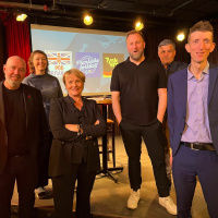 Episode 120. Europa live! Tre podkaster snakker politikk.