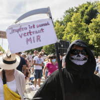 Episode 65. Fem år Wir schaffen das. Korona-demonstrasjoner.