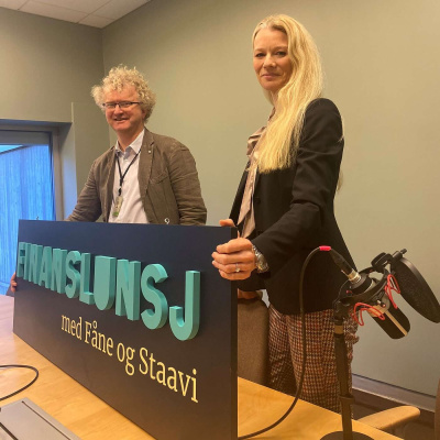 Finanslunsj Med Fåne Og Staavi