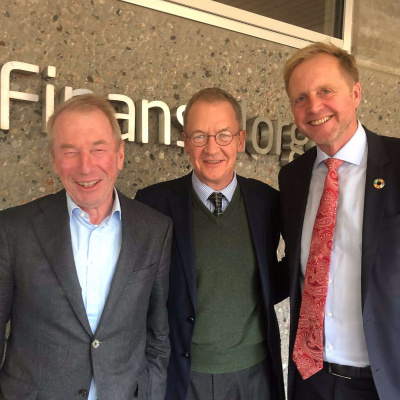 Finanslunsj Med Fåne Og Staavi