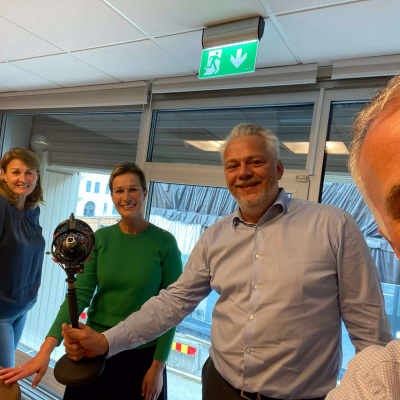 Finanslunsj Med Fåne Og Staavi