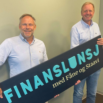 Finanslunsj Med Fåne Og Staavi