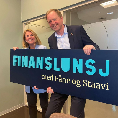 Finanslunsj Med Fåne Og Staavi