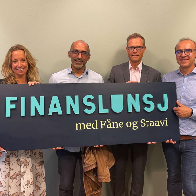 Finanslunsj Med Fåne Og Staavi