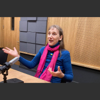 Signe Baumane stāsta par topošo filmu, kā arī par drūmo noskaņojumu, kas valda daļā ASV