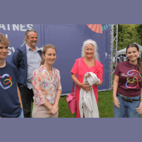 Svētku viesi – dziesmu svētku fani deju grupa Step by Step no Berlīnes