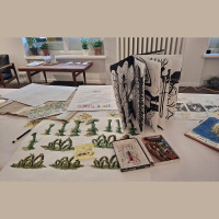 LMA Grafikas katedras studenti piedāvā izstādi Ir laiks