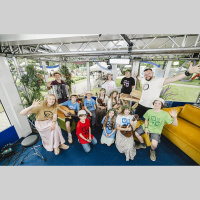 Paaudžu tradīcijas ģimenē. Svētku studijā muzicē bērnu fokloras kopa Upīte