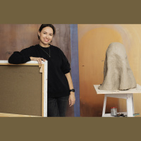 Galerija ASNI: Paulas Zariņas-Zēmanes izstāde un Mazā mākslas mese kopā ar kolēģiem