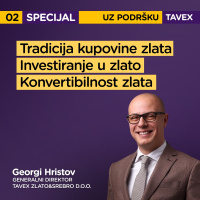 Investiciono zlato, uslovi i opcije za kupovinu i prodaju - Pojačalo Tavex specijal EP2